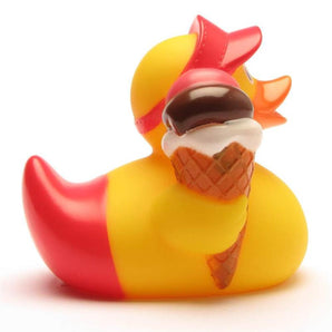 Badeente Eiscreme