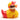Badeente Eiscreme