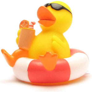 Quietscheentchen im Schwimmreif