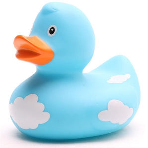 Quietscheente Wolken