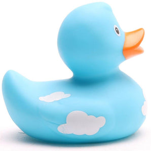 Quietscheente Wolken