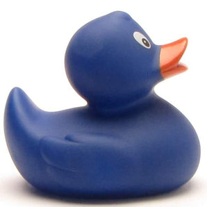 Quietscheentchen Gertrud - blau - 8 cm