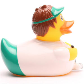 Quietscheente Golfer