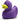 Badeente Selina violett