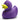 Badeente Selina violett