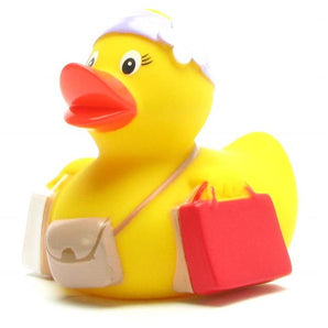 Badeente Shopping-Queen