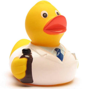 Badeente Apotheker