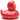 Quietscheente Aylin rot metallic