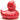 Quietscheente Aylin rot metallic
