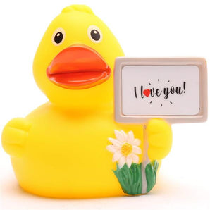 Badeente "I love you"
