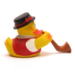Alphornbläser Badeente - Schweiz