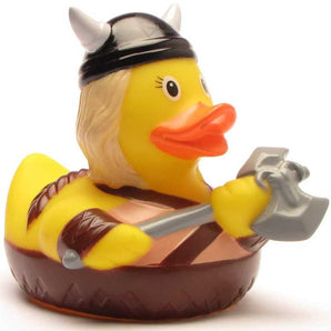 Wikinger Badeente Frau