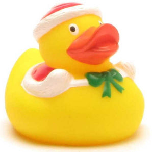 Quietscheentchen Weihnachtsmann 6 cm