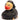 Badeente schwarzes Schaf