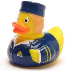 Mini-Badeente Stewardess