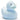 Badeente Lilly - pastell-blau