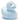 Badeente Lilly - pastell-blau