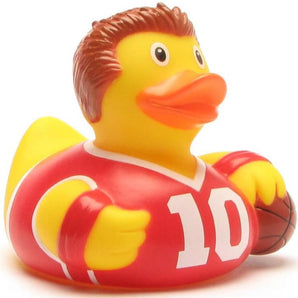 Badeente Basketballer