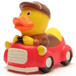 Quietscheente Autofahrer