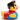 Badeente Supermann