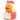Funkenmariechen Badeente - rot