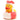 Funkenmariechen Badeente - rot