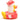 Funkenmariechen Badeente - rot