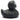 Quietscheentchen Annegret Schwarz 8 cm