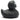 Quietscheentchen Annegret Schwarz 8 cm