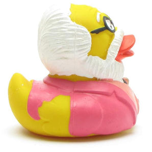 Sigmund Freud Quietscheentchen - pink