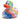 Rainbow Badeente