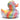 Rainbow Badeente