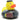 Mini-Badeente Hotelpage blau