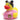 Badeente Chinesin mit Blume auf der Brust