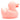 Glow in the Dark Badeente - pink