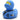Badeente Ninja blau