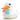 Badeente Storch mit Baby