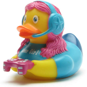 Badeente Gamer Mädchen