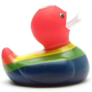Fortuna Düsseldorf Badeente Regenbogenfarben