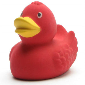 Badeente Naturkautschuk - rot