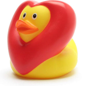 Badeente Herz