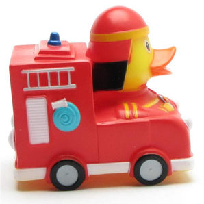 Badeente Feuerwehrauto