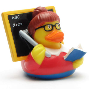 Badeente Lehrerin