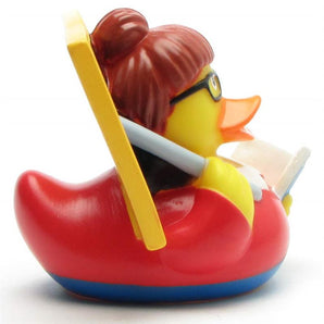 Badeente Lehrerin
