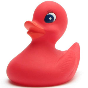 Quietscheentchen Klara - rot- 10 cm