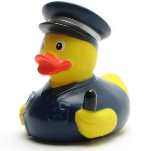 Badeente Polizist