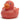 Farbwechsel Badeente braun -  5,5 cm