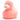 Quietscheentchen Irma - pink - 8 cm