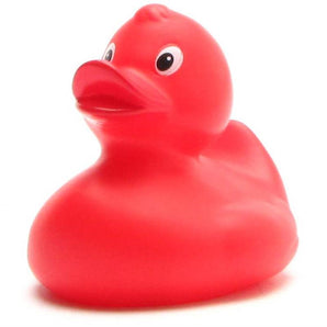 Quietscheentchen Nora rot 8 cm