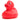 Quietscheentchen Nora rot 8 cm